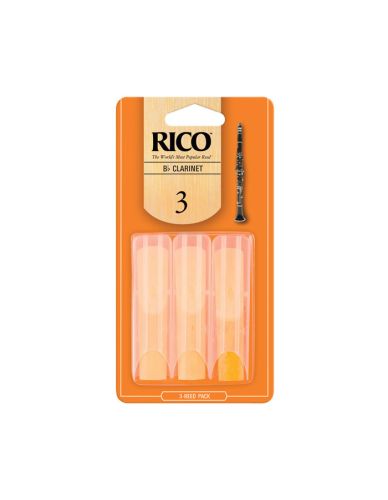 Трости для кларнета Rico №3 Bb (3 шт)