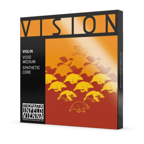 Струны для скрипки Thomastik Vision VI100 3/4 (4 шт)