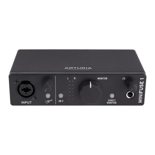 Внешняя звуковая карта Arturia MiniFuse 1 Black