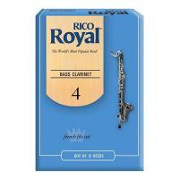 Трости для бас-кларнета Rico Royal №4 (10 шт)