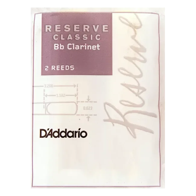 Трости для кларнета Rico Reserve Classic №3,5+ Bb (2 шт)