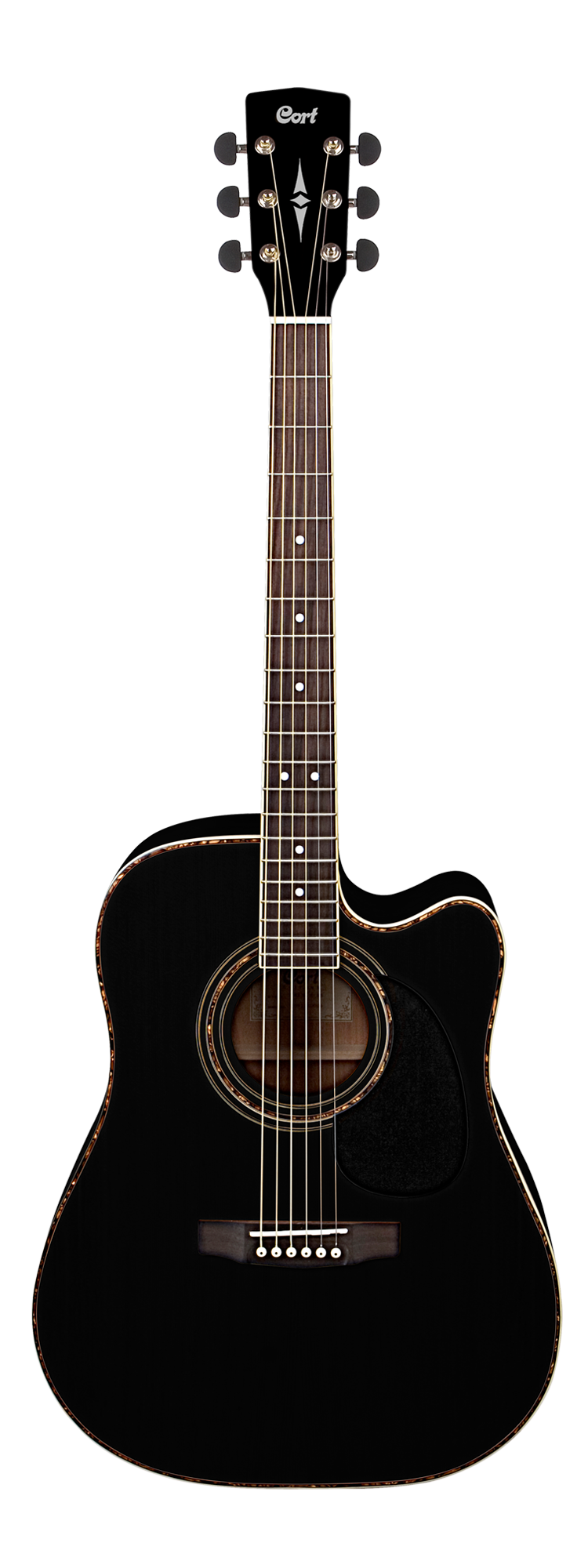 Гитара электроакустическая Cort Standard Series AD880CE-BK