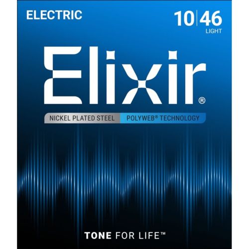 Струны для электрогитары Elixir Polyweb 12050 Light (6 шт)
