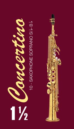 Трости для сопрано саксофона Fedotov Reeds Концертино №1,5 (10 шт)