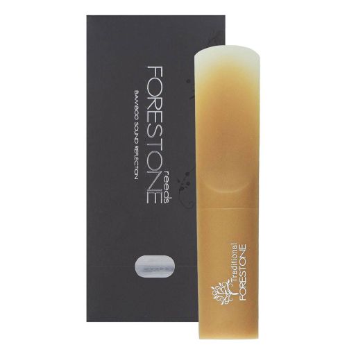 Трость для альт саксофона Forestone Black Bamboo Medium пластиковая