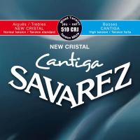 Струны для классической гитары Savarez New Cristal Cantiga 510 CRJ Mixed (6 шт)