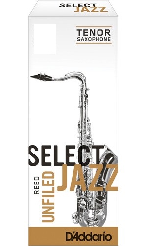 Трость для тенор саксофона Rico Select Jazz unfiled №2S