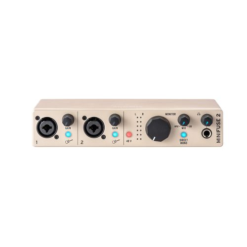Внешняя звуковая карта Arturia MiniFuse 2 Champagne