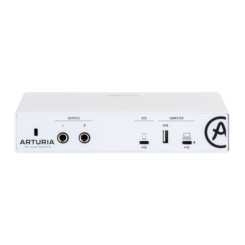 Внешняя звуковая карта Arturia MiniFuse 2 White OTG