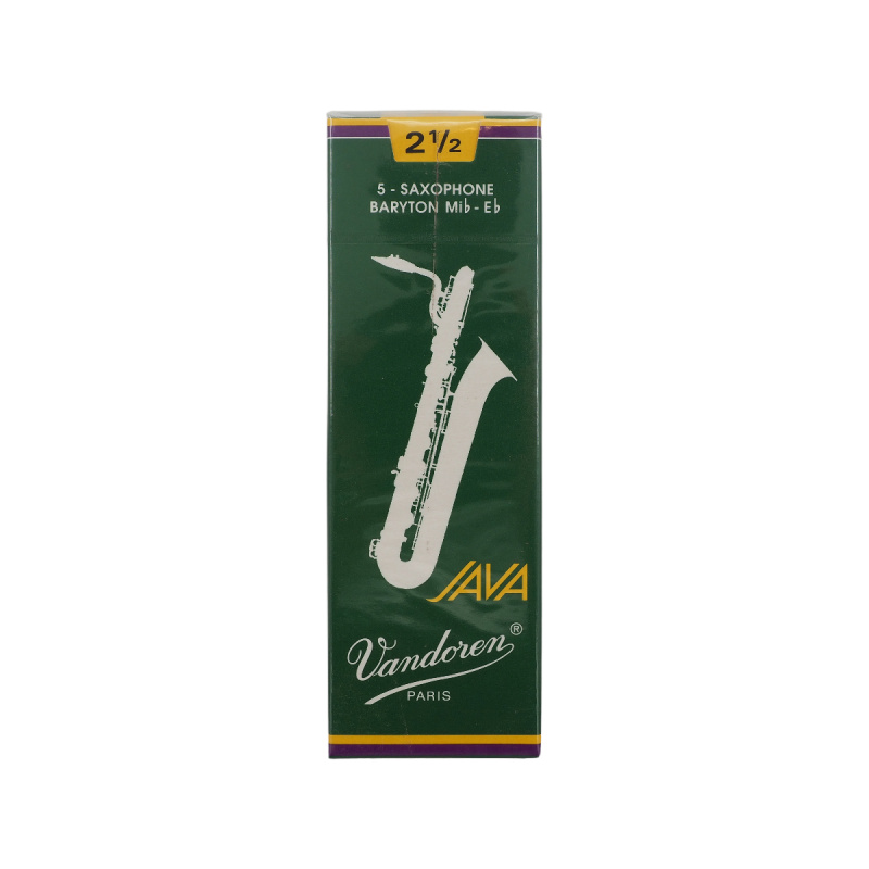 Трости для баритон саксофона Vandoren Java №2,5 (5 шт)