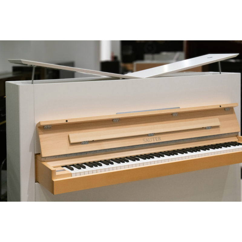 Пианино Sauter Peter Maly Basic Satin White/Maple (BU)
