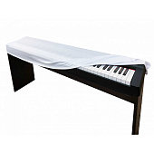 Накидка от пыли для цифрового пианино Lutner универсальная, белая
