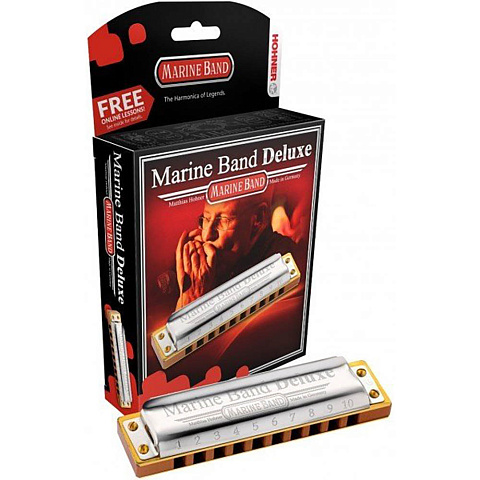 Губная гармоника Hohner Marine Band Deluxe 2005/20 Ля-бемоль-мажор (Ab)
