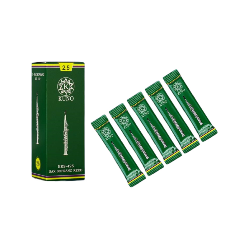 Трости для альт саксофона Kuno Green №2,5 (5 шт)