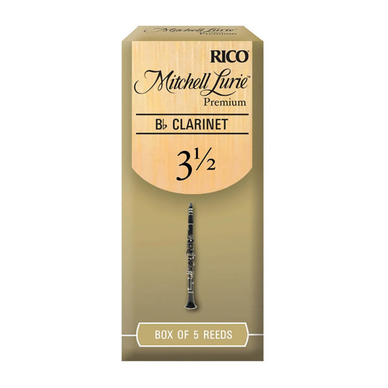 Трости для кларнета Rico Mitchell Lurie Premium №3,5 Bb (5 шт)