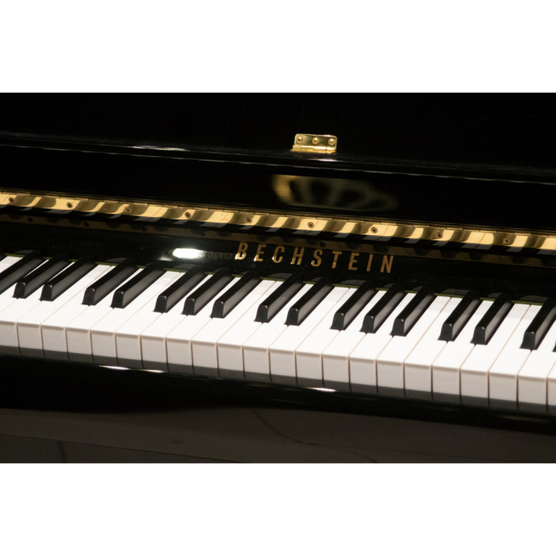 Пианино C. Bechstein Academy A 1 (BU) черное, полированное, цифровая система PianoDisc IQ HD