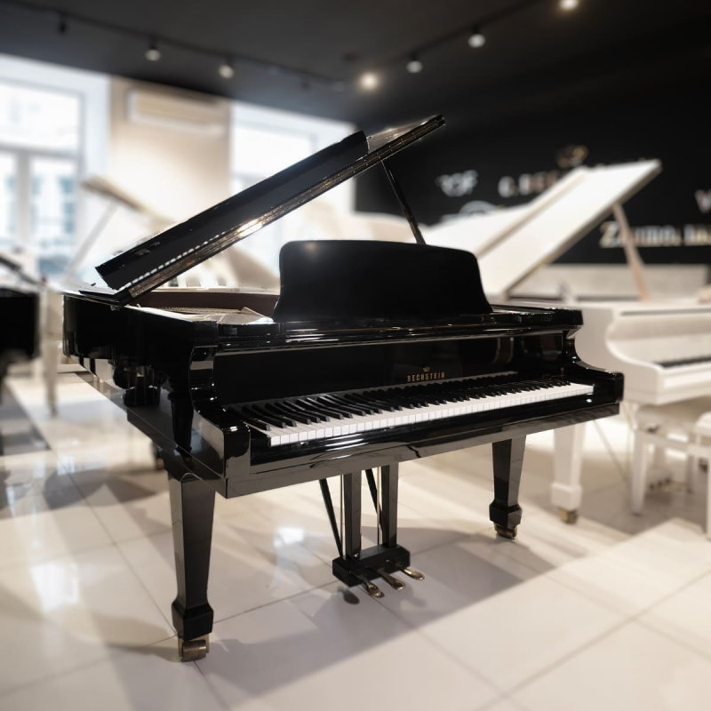 Рояль C. Bechstein Academy A 190 (BU) черный, полированный