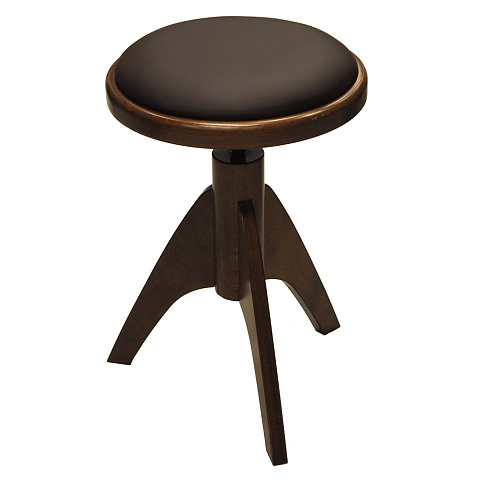 Стул для пианино Discacciati орех, сатинированный (Уценка) 001