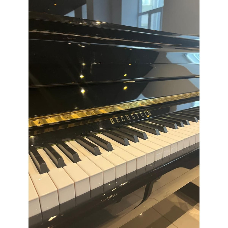 Пианино C. Bechstein Academy A 1 (BU) черное, полированное, цифровая система PianoDisc IQ HD