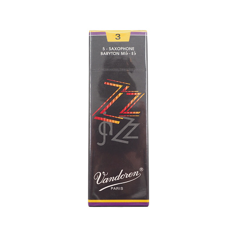Трости для баритон саксофона Vandoren Zz №3 (5 шт)