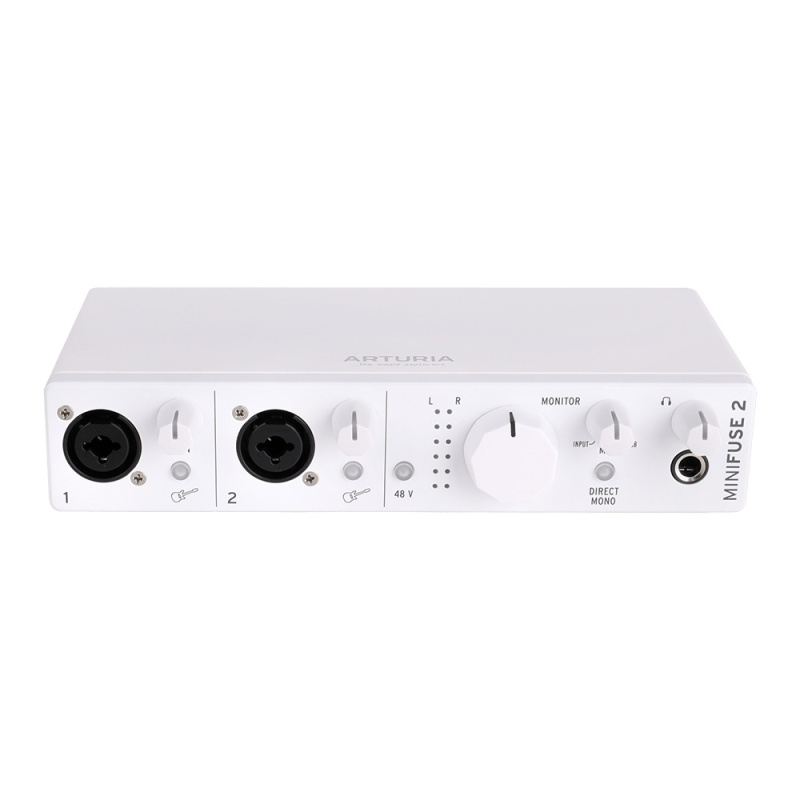 Внешняя звуковая карта Arturia MiniFuse 2 White