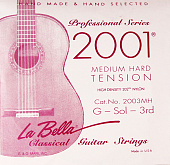Струна для классической гитары La Bella 2003MH Соль (G)