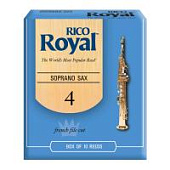 Трости для сопрано саксофона Rico Royal №4 (10 шт)