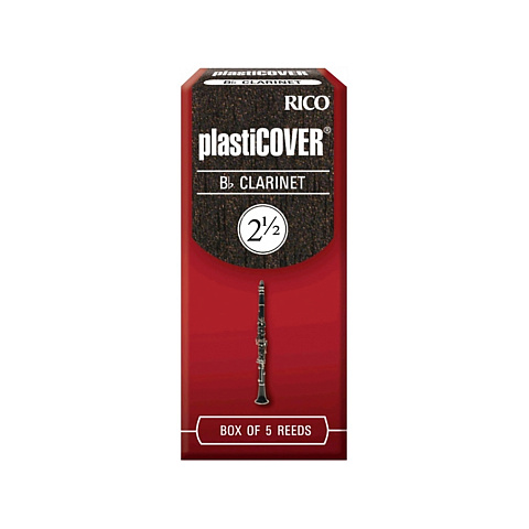 Трости для кларнета Rico Plasticover №2,5 Bb (5 шт)