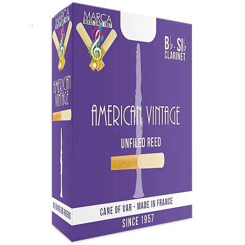 Трость для кларнета Marca American Vintage №3,5 Bb