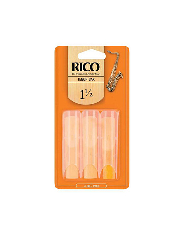 Трости для тенор саксофона Rico №1,5 (3 шт)