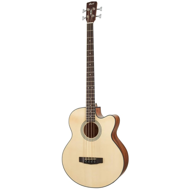 Бас-гитара электроакустическая Cort Acoustic Bass Series SJB5F-NS-WBAG