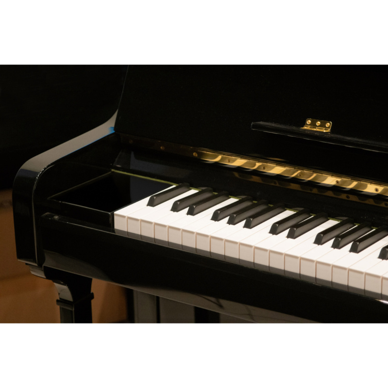 Пианино C. Bechstein Academy A 1 (BU) черное, полированное, цифровая система PianoDisc IQ HD