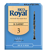 Трости для кларнета Rico Royal №3 Bb (10 шт)