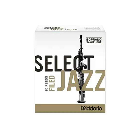 Трости для сопрано саксофона Rico Select Jazz filed №2S (10 шт)