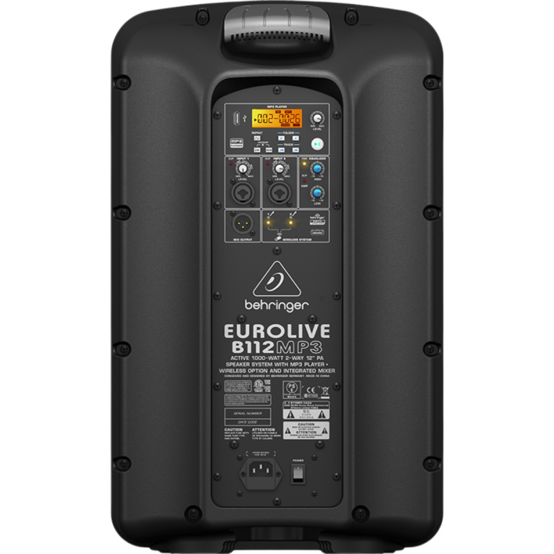 Акустическая система Behringer B112MP3