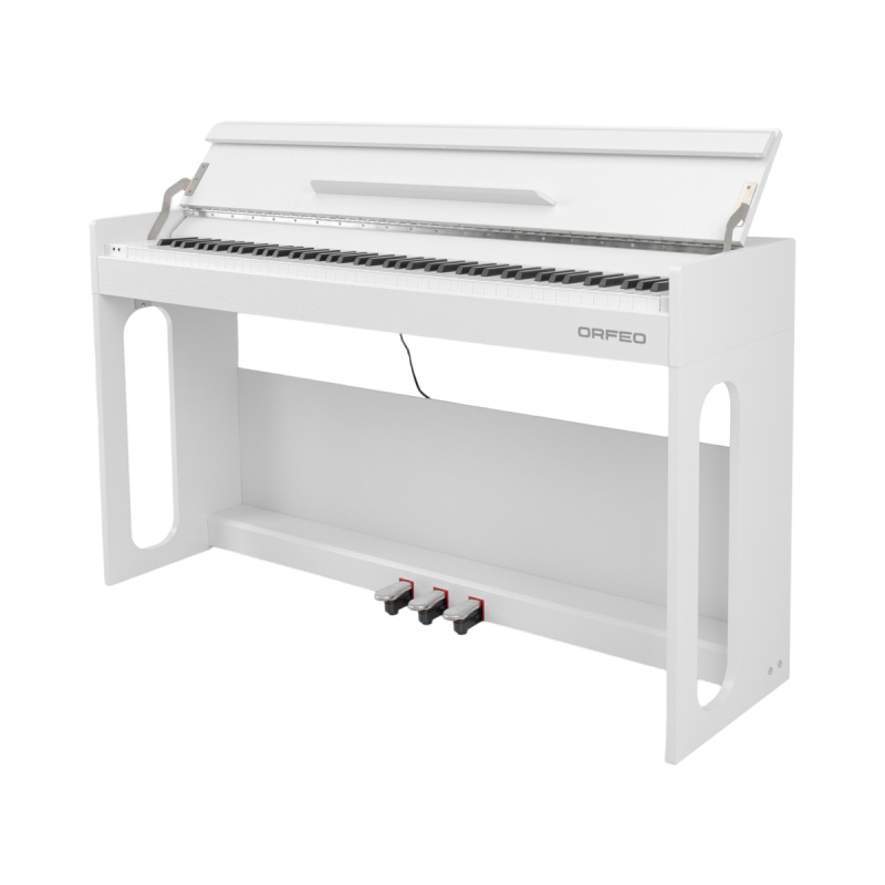 Цифровое пианино Orfeo E-6 белое, с наушниками