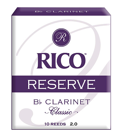 Трости для кларнета Rico Reserve Classic (Old Style) №2 Bb (10 шт)
