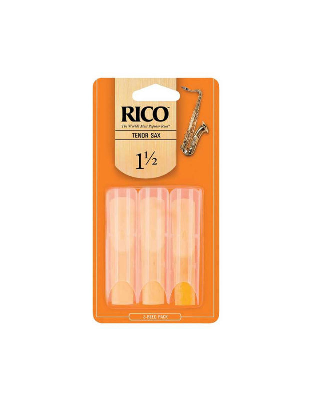 Трости для тенор саксофона Rico №1,5 (3 шт)