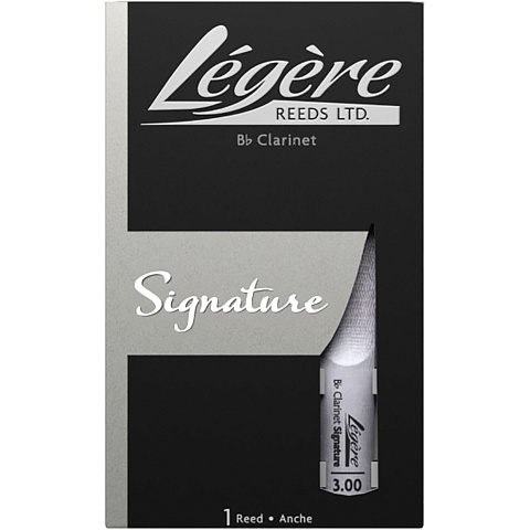 Трость для кларнета Legere Signature Series №3 Bb пластиковая