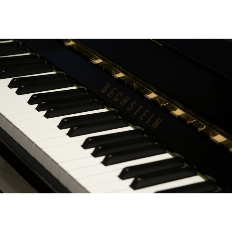 Пианино C. Bechstein Academy A 1 (BU) черное, полированное, цифровая система PianoDisc IQ HD