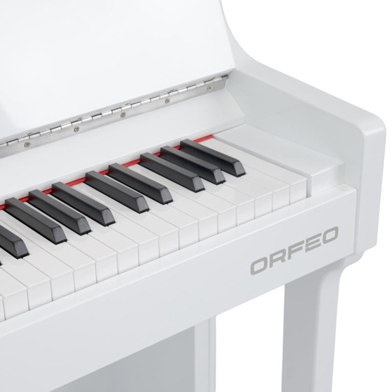Цифровое пианино Orfeo E-1UP белое, полированное, с наушниками