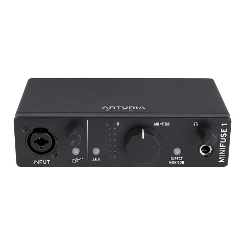 Внешняя звуковая карта Arturia MiniFuse 1 Black