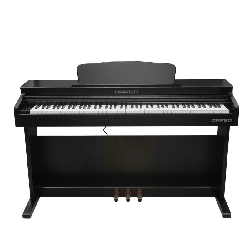 Цифровое пианино Orfeo E-9 черное, с наушниками