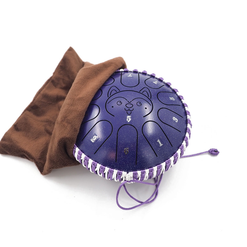 Глюкофон Fjord Baby Husky 18 см, сумеречно-синий, 11 нот