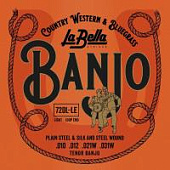 Струны для банджо La Bella Bluegrass and Country 720L Light (5 шт)