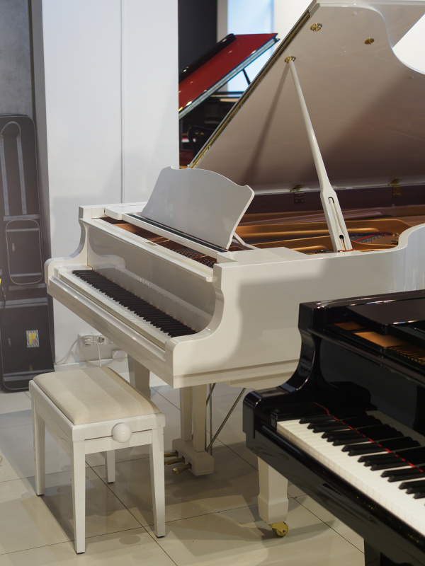 Рояль Yamaha C7X (BU) белый, полированный