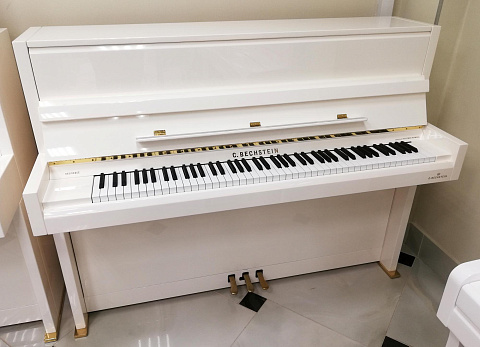 Пианино C. Bechstein Millenium 116K (BU214146) белое, полированное