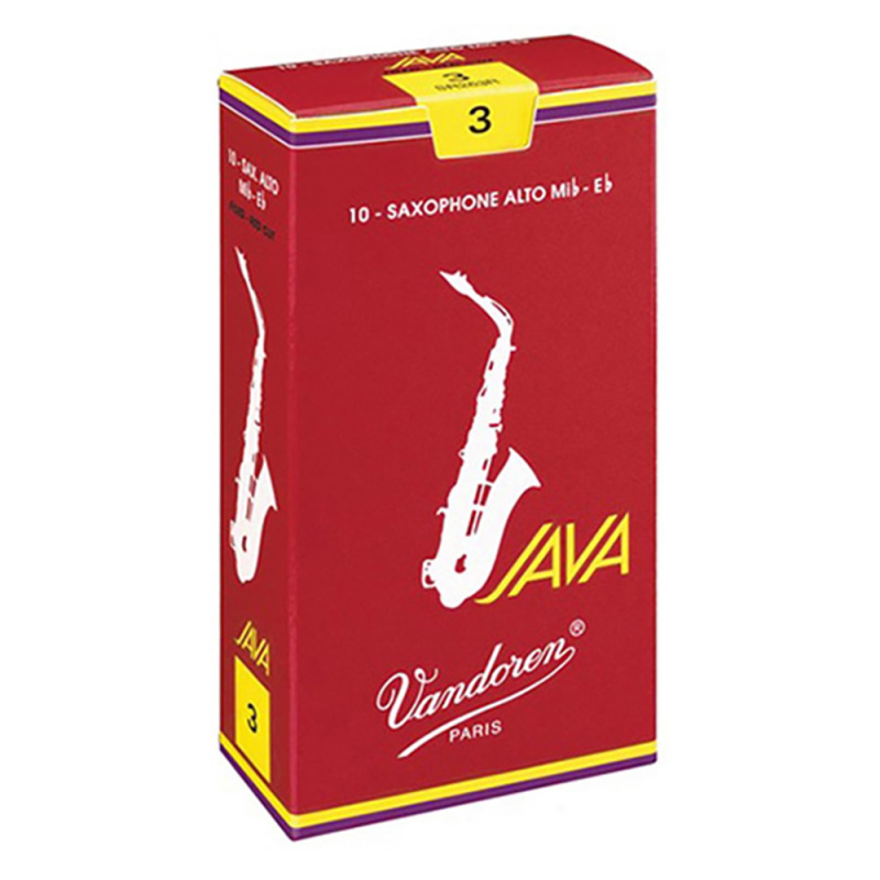 Трости для альт саксофона Vandoren Java Red Cut filed №3 (10 шт)