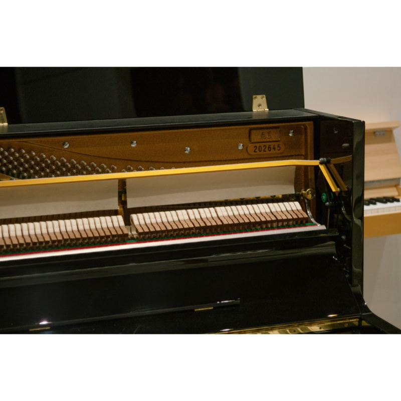 Пианино C. Bechstein Academy A 1 (BU) черное, полированное, цифровая система PianoDisc IQ HD