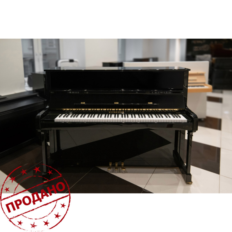 Пианино C. Bechstein Academy A 1 (BU) черное, полированное, цифровая система PianoDisc IQ HD